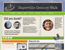 Tablet Screenshot of centurywalk.org
